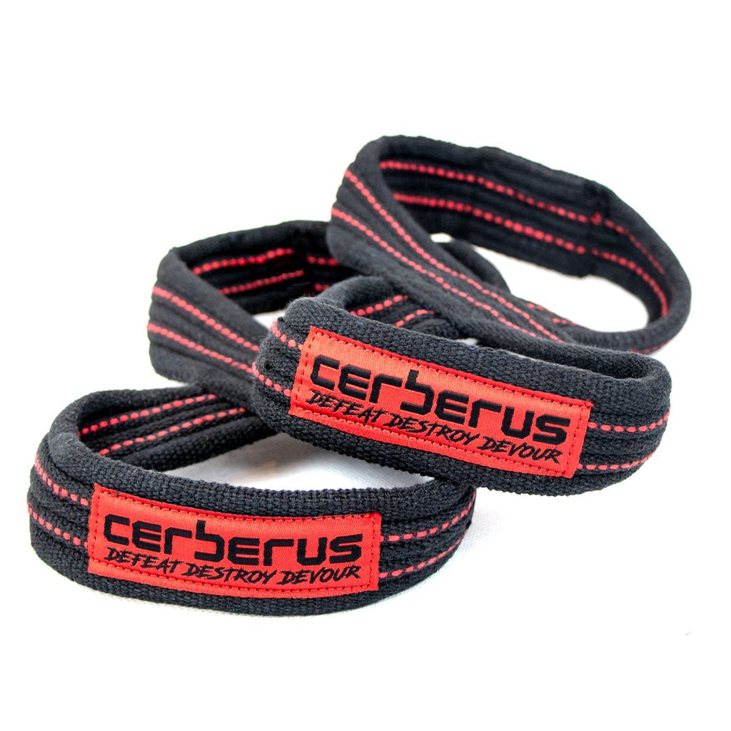 CERBERUS Figure 8 Lifting Straps – Starting Strongman Store